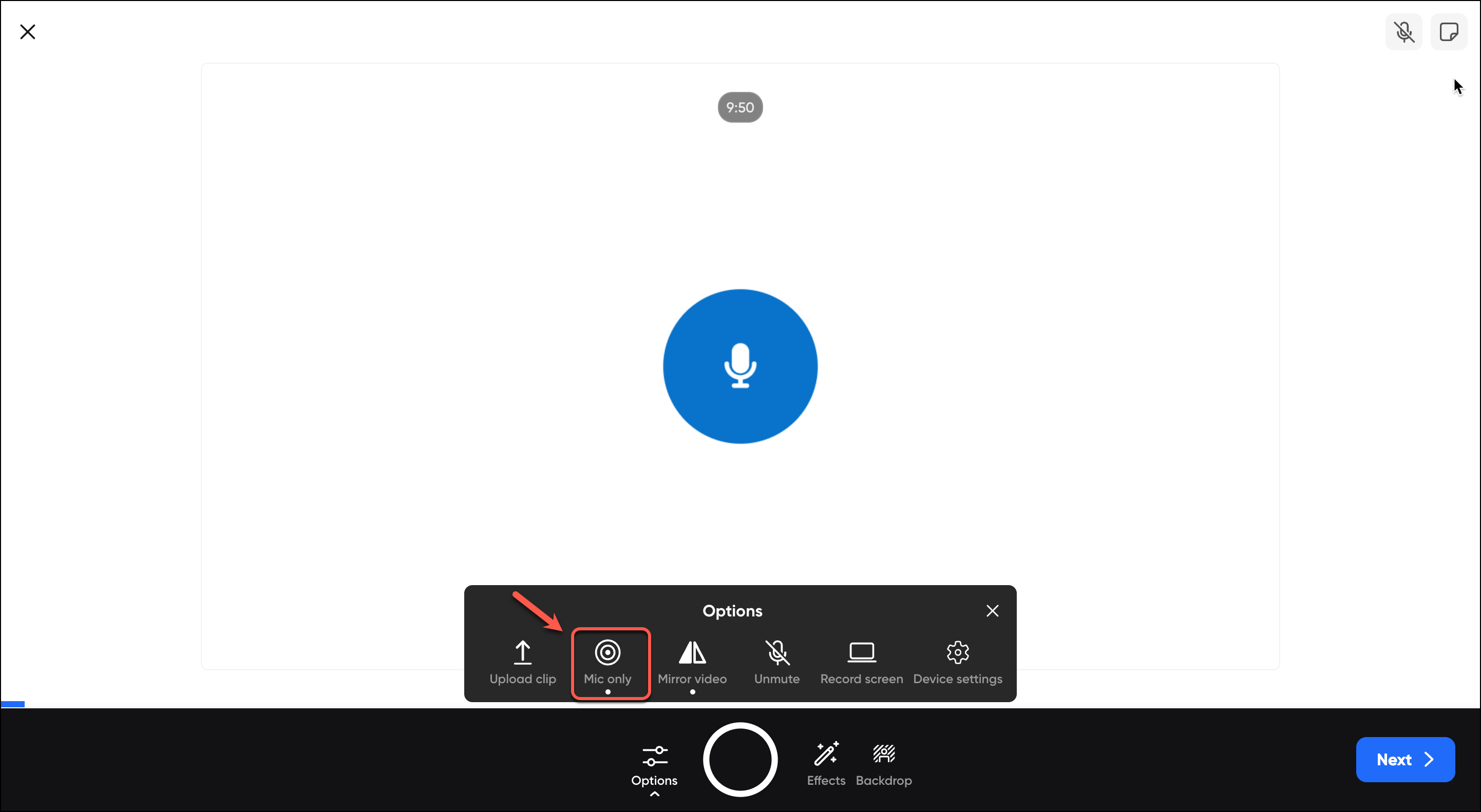 Flip video recording options eLearning University of Queensland
